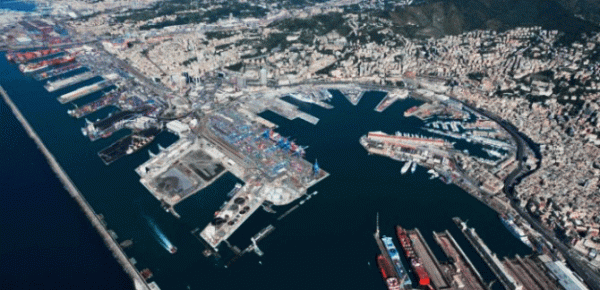 Il porto di genova, Stazione Marittima